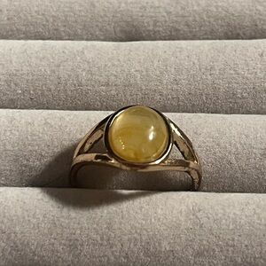 ❤️‍🔥BOGO free Express Gold Fashion Jewelry Gemstone Ring US 6 Stackable Layer